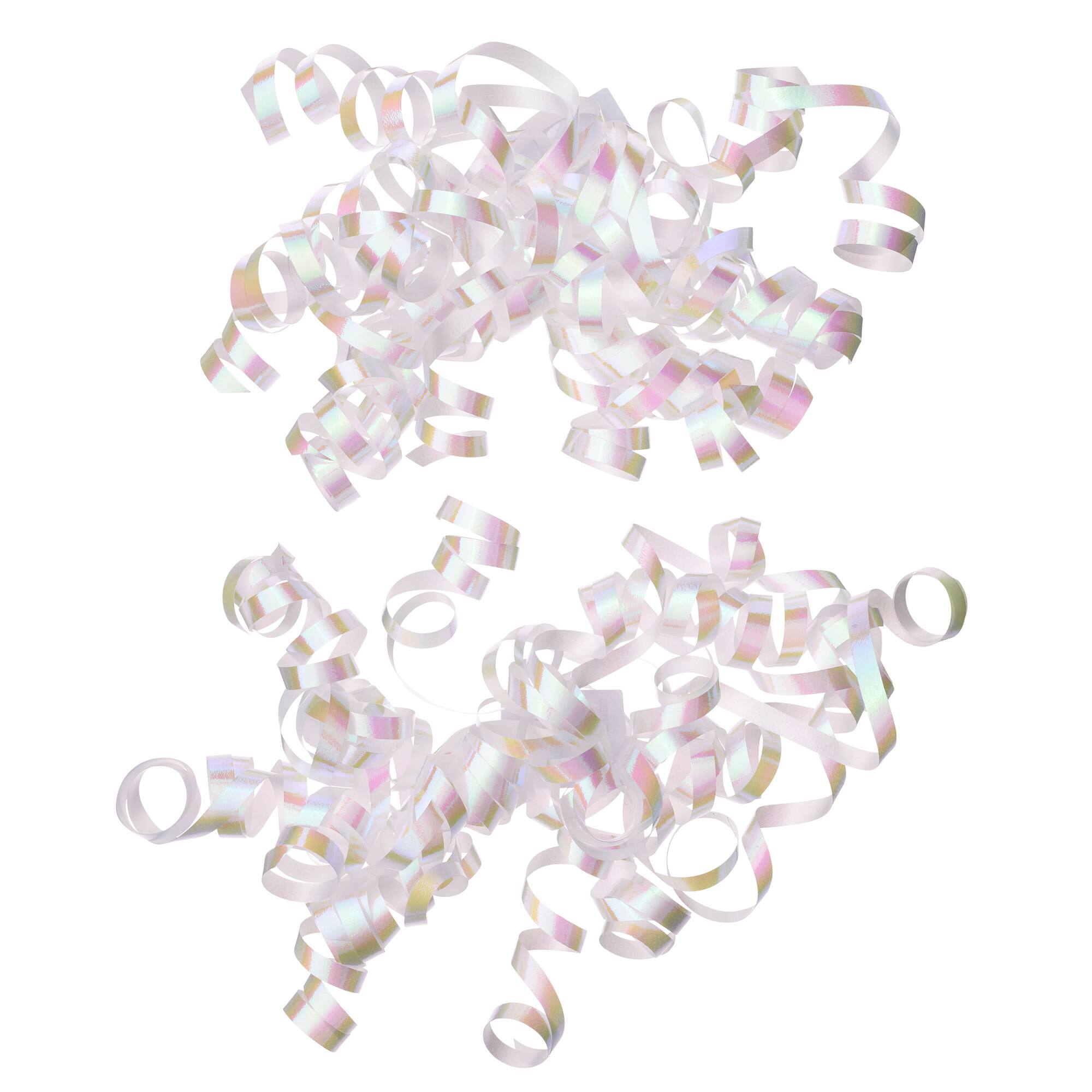 White Holographic Twisty Bows By Celebrate It™
